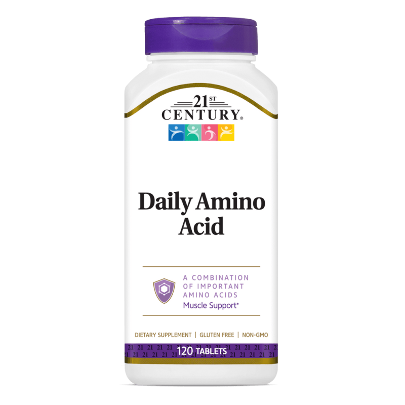 قرص آمینو اسید روزانه 21Century Daily Amino Acid قرن 21 (120 عددی)