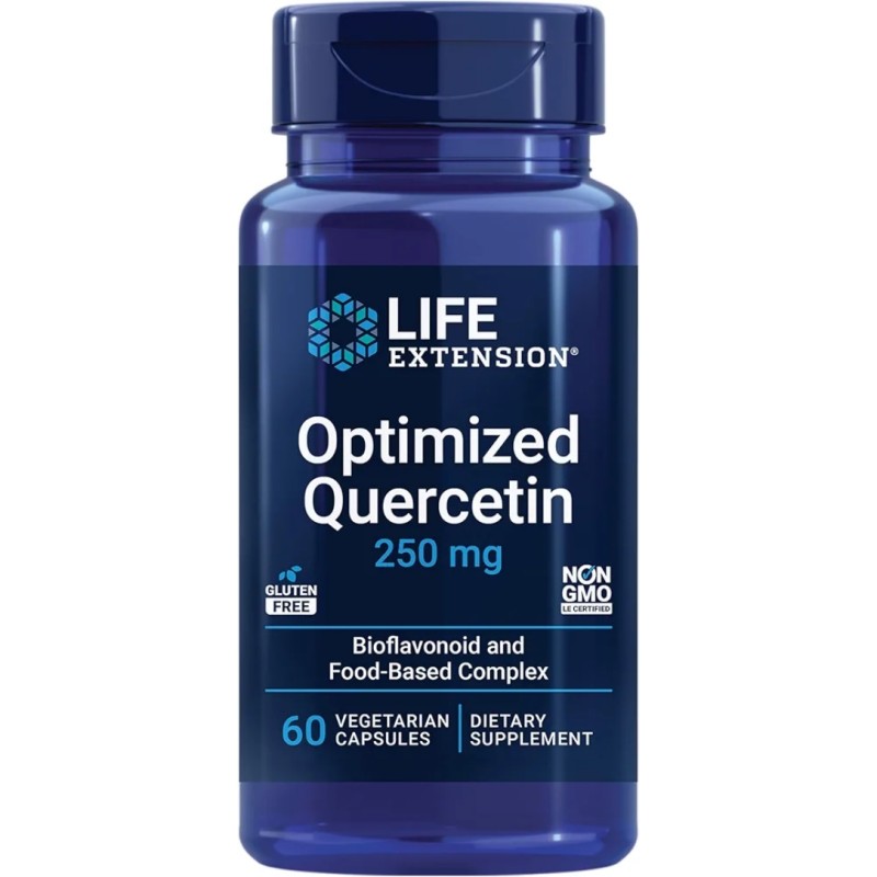 کپسول سلامت بدن کوئرستین لایف اکستنشن LIFE EXTENSION Optimized Quercetin 250mg (60 عددی)