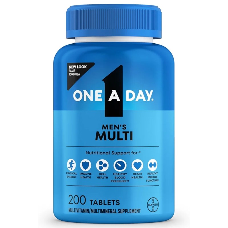 مولتی ویتامین آقایان بایر Bayer One Day Multi Vitamin For Men's (200 عددی)