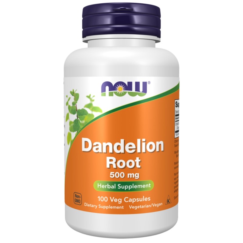 کپسول گیاهی سلامت بدن ریشه قاصدک ناو فودز NOW Foods Dandelion Root 500mg (100 عددی)