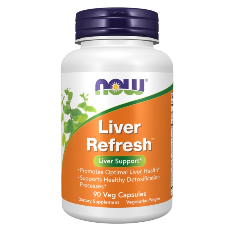 کپسول پاکسازی کبد لیور‌ رفرش ناو فودز NOW Foods Liver Refresh (90 عددی)