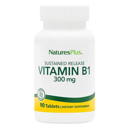 قرص تیامین نیچرز پلاس Natures Plus Vitamin B1 300mg (90 عددی)