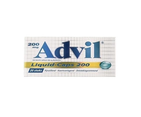 سافت ژل ادویل Advil 200mg (20 عددی)