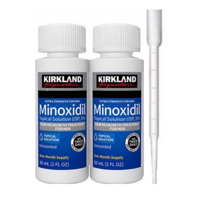 محلول ماینوکسیدیل رشد مجدد موی 5 درصد Kirkland Minoxidil کرکلند (2 عددی)