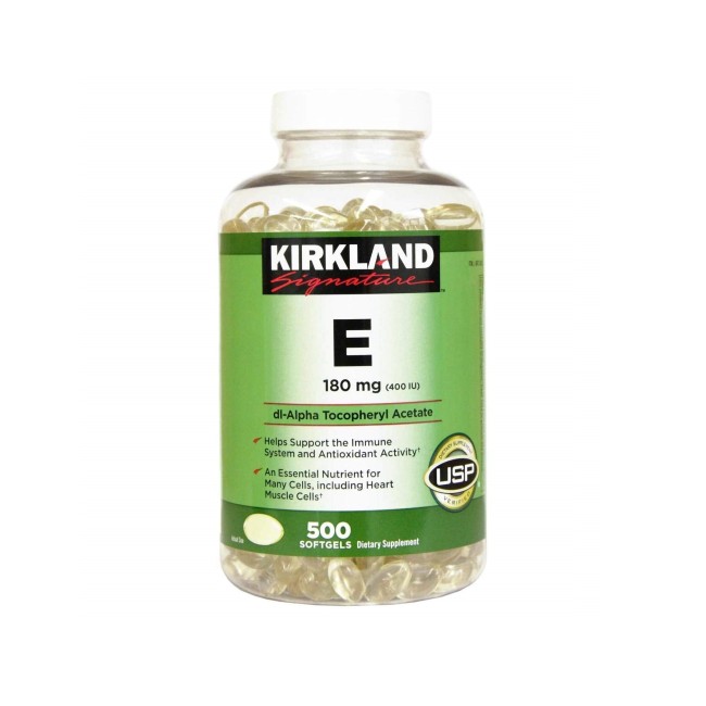 قرص ویتامین E کرکلند (500 عددی)