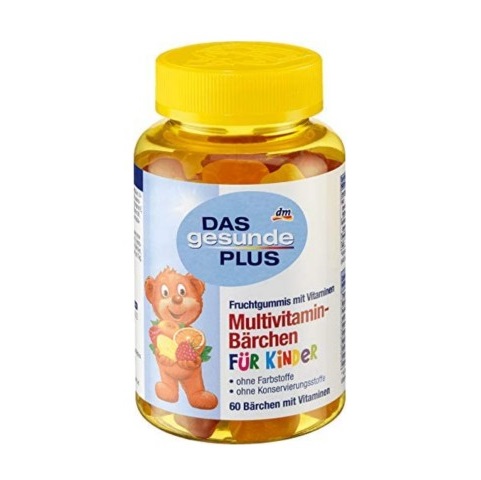 پاستیل مولتی ویتامین کودکان 4+ سال میولیس Mivolis MultiVitamin Kids Gummie (60 عددی)