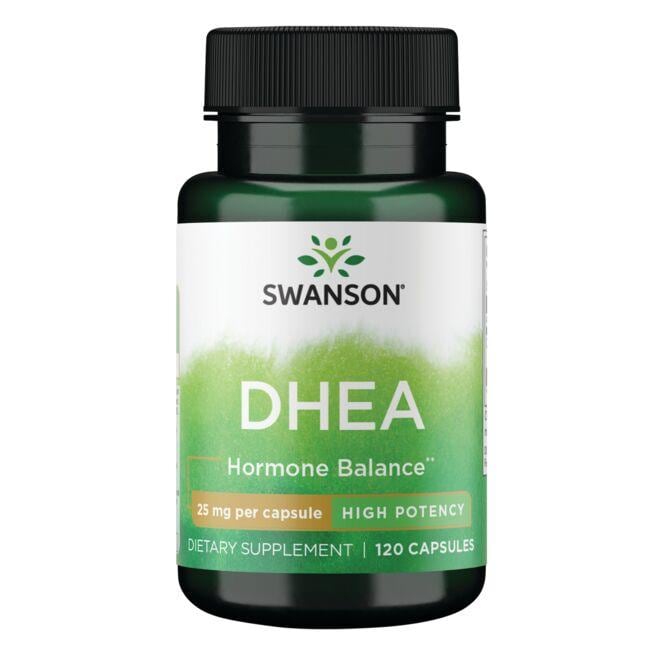 کپسول Swanson DHEA 25mg سوانسون (120 عددی)