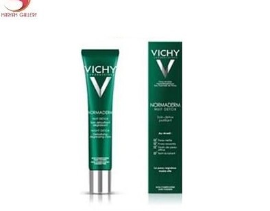 ویشی کرم کنترل کننده چربی و سموم اضافه پوست در شب (40 میل)