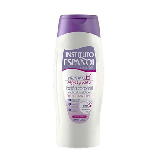 شامپو بدن آبرسان پوست خشک اسپانول مدل ویتامین E (500 میل)