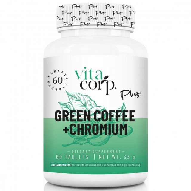 قرص قهوه سبز + کرومیوم ویتا کورپ (60 عددی)