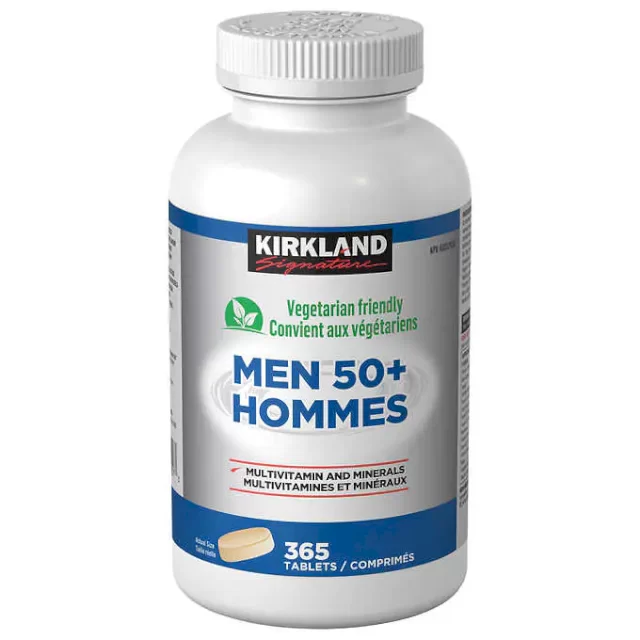 قرص مولتی ویتامین آقایان بالای 50 سال Kirkland Multi Vitamin Men کرکلند (365 عددی)