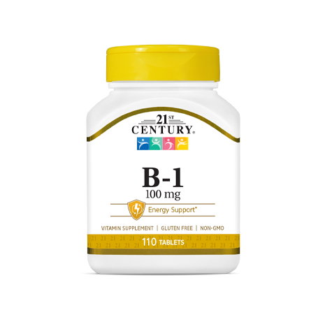 قرص ویتامین B1 100mg قرن 21 (110 عددی)