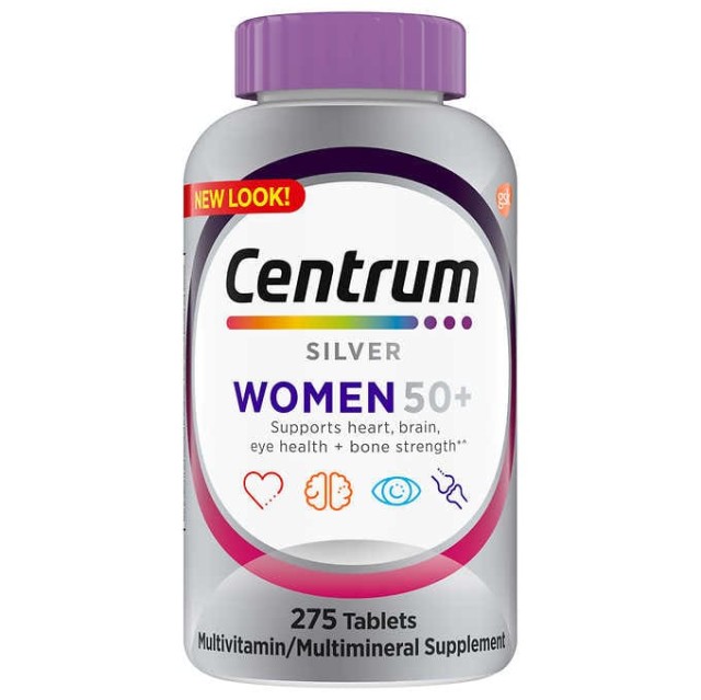 مولتی ویتامین سنتروم بانوان بالای 50 سال Centrum Women (275 عددی)