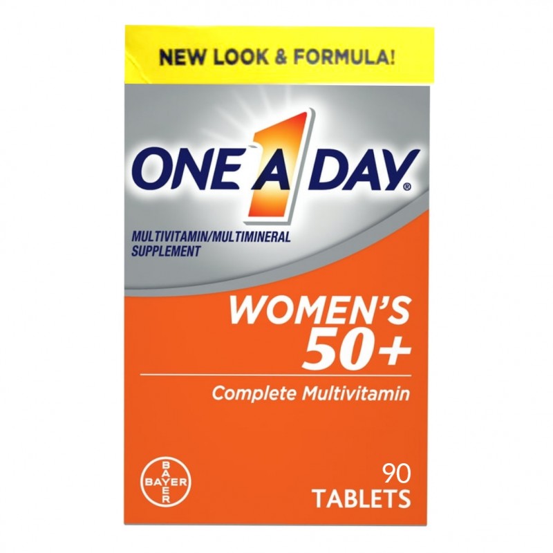 مولتی ویتامین بانوان بالای 50 سال بایر One Day Women's (90 عددی)