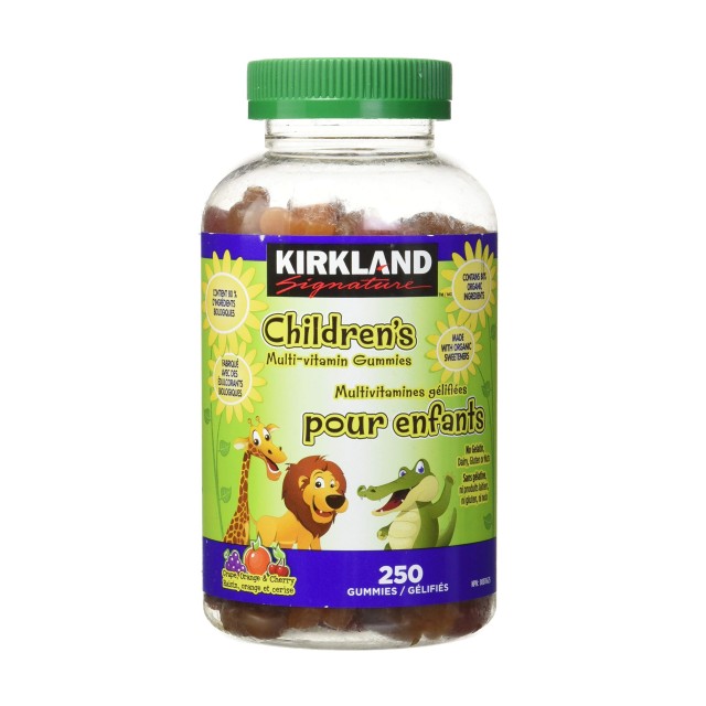 پاستیل مولتی ویتامین کودک Kirkland Gummies Multi Vitamin کرکلند (250 عددی)