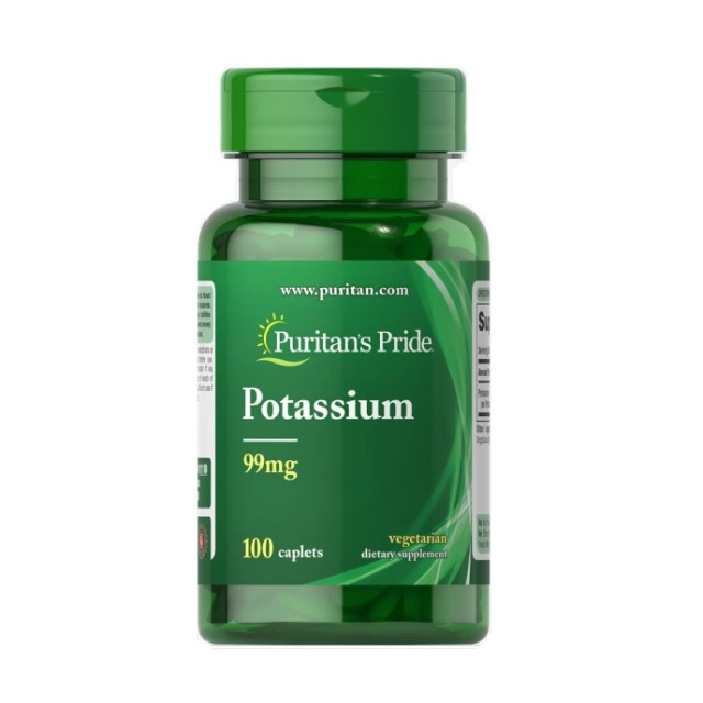 قرص پتاسیم Potassium 99mg (100 عددی)