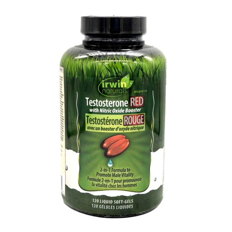 سافت ژل افزایش تستوسترون Testosterone UP RED Irwin Naturals ایروین نچرالز (120 عددی)