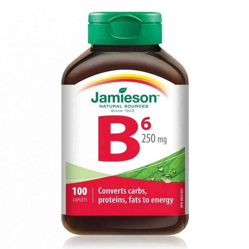 کپسول Jamieson B6 250mg جیمیسون (100 عددی)