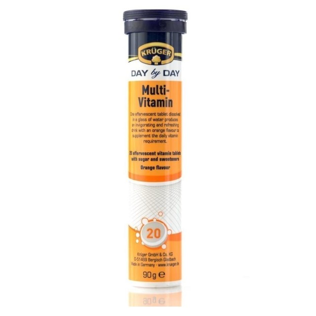 قرص مولتی ویتامین جوشان کروگر Kruger (90 گرمی)