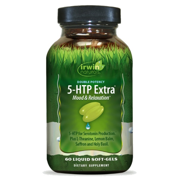 سافت ژل Double-Potency 5-HTP Extra Irwin Naturals ایروین نچرالز (60 عددی)