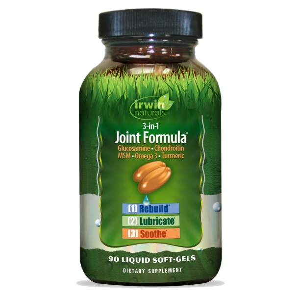 سافت ژل تقویتی مفاصل 3in1 Joint Formula Irwin Naturals ایروین نچرالز (90 عددی)