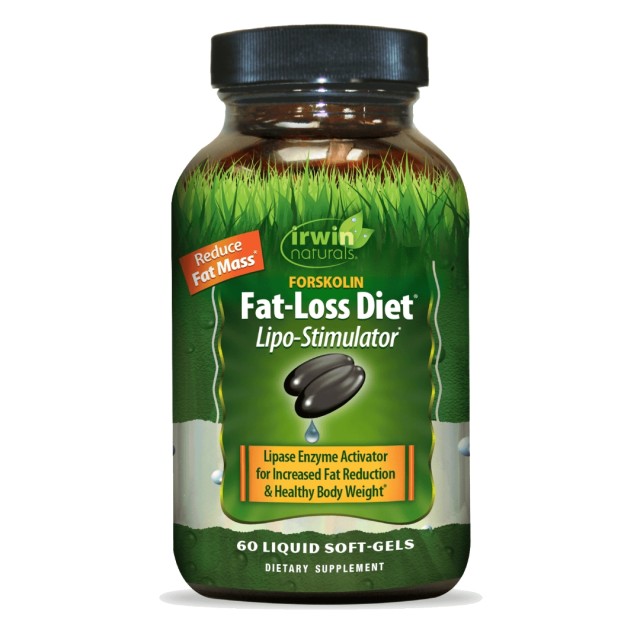 سافت ژل چربی سوز Forskolin Fat-Loss Diet Irwin Naturals ایروین نچرالز (60 عددی)