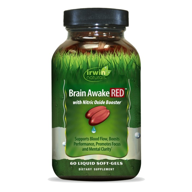 سافت ژل افزایش تمرکز Brain Awake RED Irwin Naturals ایروین نچرالرز (60 عددی)
