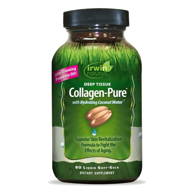 سافت ژل کلاژن Deep Tissue Collagen-Pure Irwin Naturals ایروین نچرالز (80 عددی)