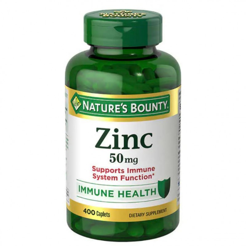 قرص زینک گلوکونات 50mg نیچرز بونتی (400 عددی)