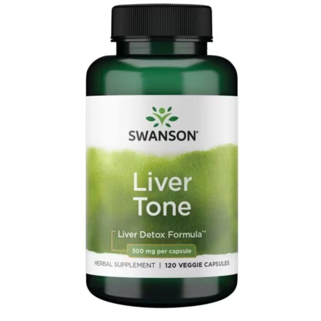 کپسول گیاهی پاکسازی کبد Swanson Liver Tone سوانسون (120  عددی)