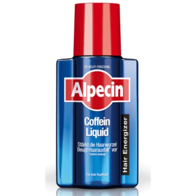 محلول لیکوئید کافئین ضد ریزش ارثی Alpecin Caffeine Liquid Shampoo آلپسین (200 میل)