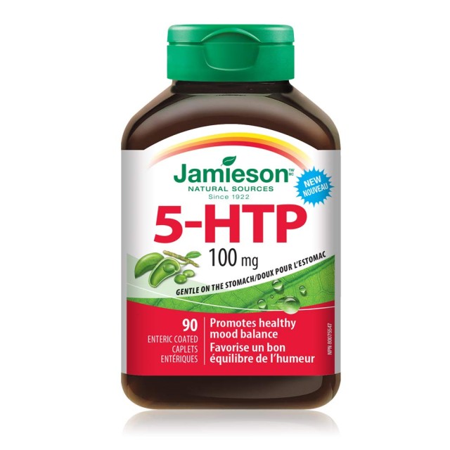 قرص خلق و خوی سالم Jamieson 5-HTP 100mg جیمیسون (90 عددی)