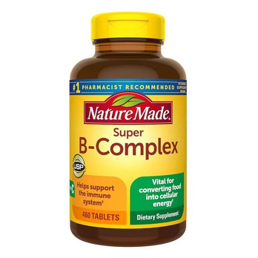 قرص ب کمپلکس NatureMade Super B-Complex نیچرمید (460 عددی)