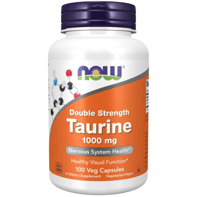 کپسول ال-تائورین NOW L-Taurine 1000mg (100 عددی)