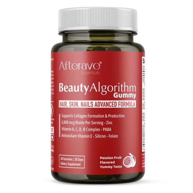 پاستیل بیوتی الگوریتم افترایو Beauty Algorithm Gummy Afterave (60 عددی)