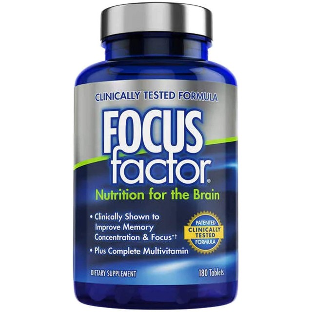 تقویت کننده مغز و حافظه Focus Factor Adults Extra Strength (180 عددی)