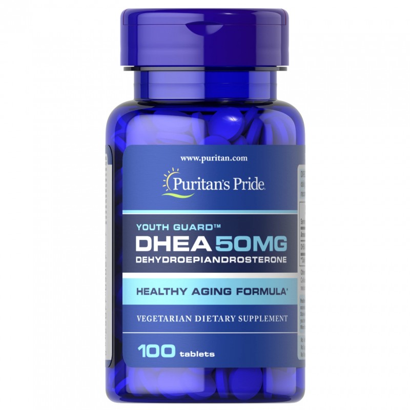 قرص Puritan Pride DHEA 50mg  پوریتان پراید (100 عددی)