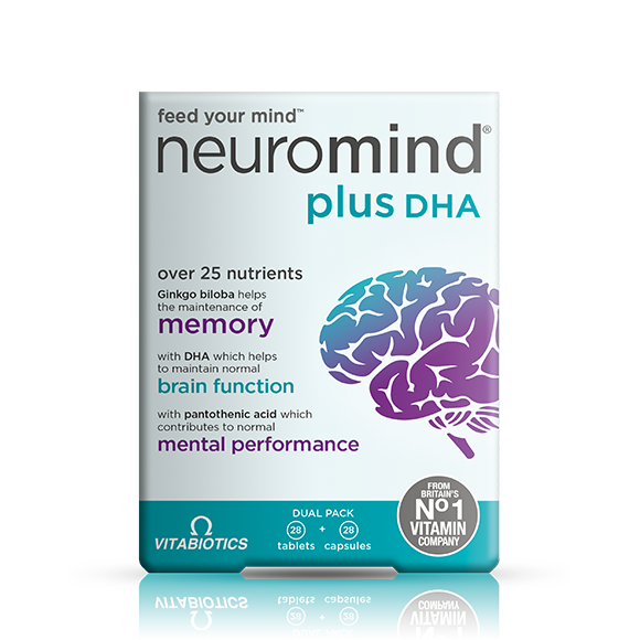 قرص تقویت حافظه و مغز Neuromind Plus DHA ویتابیوتیکس (56 عددی)