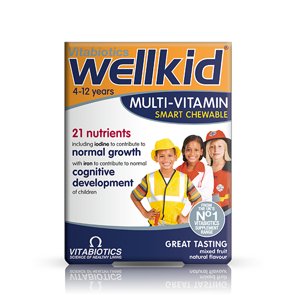 پاستیل مولتی ویتامین کودک Wellkid ویتابیوتیکس (30 عددی)