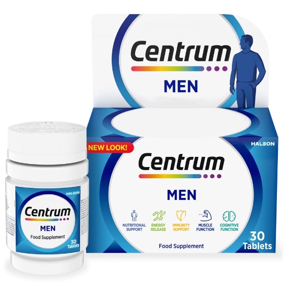 مولتی ویتامین سنتروم آقایان Centrum Men (30 عددی)