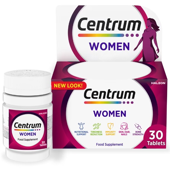 مولتی ویتامین سنتروم بانوان Centrum Women (30 عددی)