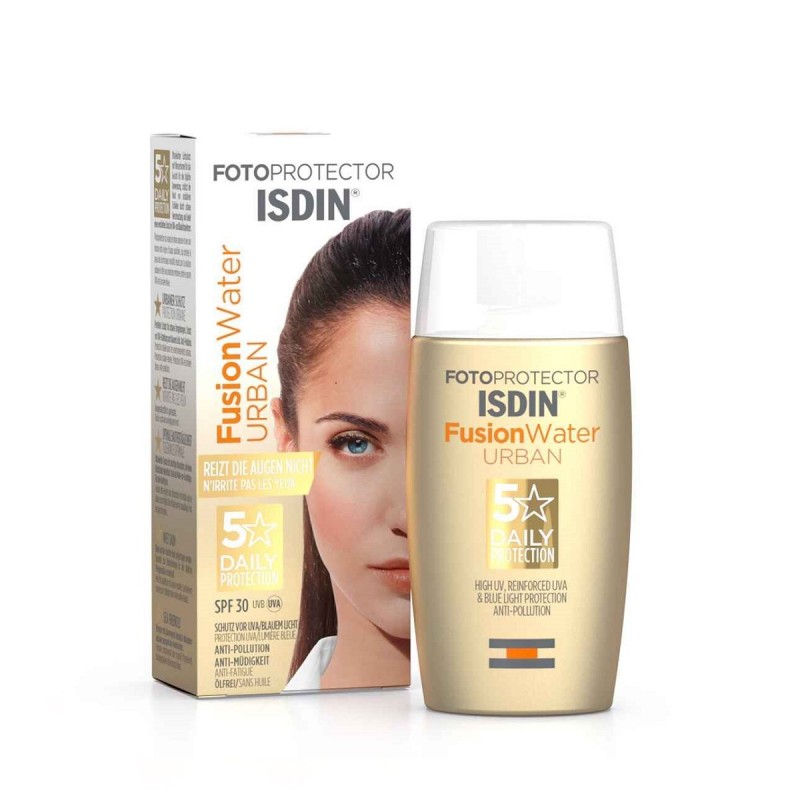 کرم ضد آفتاب فتو پروتکتور فیوژن واتر ایزدین ISDIN Fotoprotector Fusion Water Urban SPF50 (50 میل)