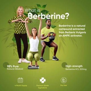 کپسول لاغری کاهش قند خون Weightworld Berberine 500mg (120 عددی)