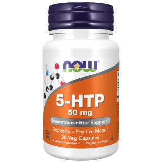 کپسول NOW 5-HTP 50mg (30 عددی)