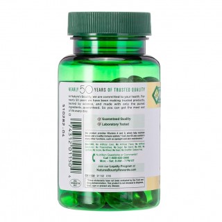 قرص روغن کبد ماهی Nature's Bounty Omega-3 Cod Liver Oil 415mg (100 عددی)