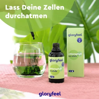 کلروفیل مایع Gloryfeel Chlorophyll (50 میل)