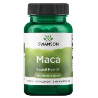 کپسول ریشه ماکا Swanson MACA 500mg سوانسون (60عددی)