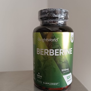 کپسول لاغری کاهش قند خون Weightworld Berberine 500mg (120 عددی)