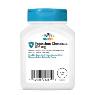 قرص پتاسیم Potassium Gluconate 99mg(110 عددی)