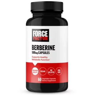 قرص کاهش قند خون بربرین Force Factor Essentials Berberine 400mg (60 عددی)